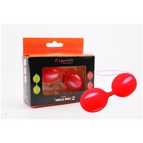 Bolas Ben Wa 10,3 cm vermelhas