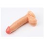 Vibrador fofo 17,8 x 4 cm natural