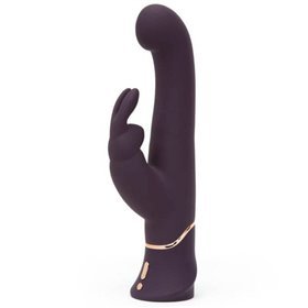Vibrador estimulador de ponto G Greedy Girl com coelho