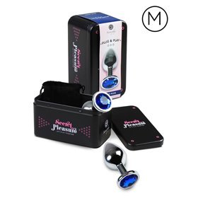 Plug Anal Tamanho M Azul