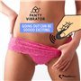 Estimulador de calcinha com controle remoto rosa