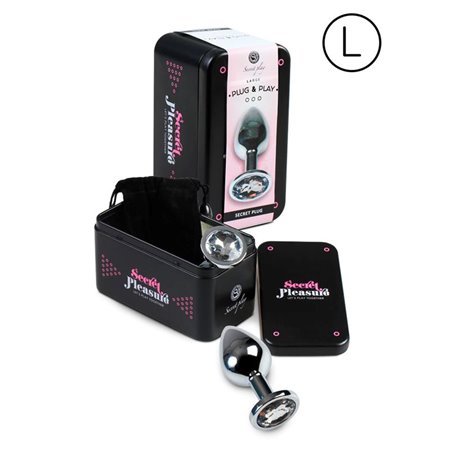 Plug Anal Tamanho L Transparente