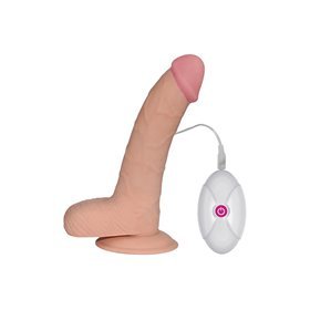 The Ultra Soft Dude Dildo com vibração natural de 8,8
