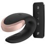 Vibrador Double Love Luxury para Casais com App Preto