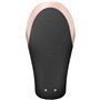Vibrador Double Love Luxury para Casais com App Preto