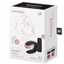 Vibrador Double Love Luxury para Casais com App Preto