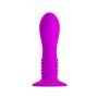 Plugue anal vibratório roxo Pretty Love