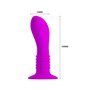 Plugue anal vibratório roxo Pretty Love