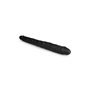Vibrador Duplo Flexível Preto 40 cm