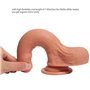 Azazel Vibrador de Silicone de Dupla Densidade 18 cm