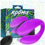 Vibrador Roomie para Casais Silicone Líquido Unibody Controle Remoto USB