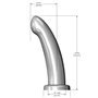 Herspot Vibrador Rosa Dourada Tamanho Grande