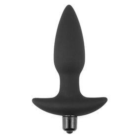 Plug Anal Fantasy Plug com Vibração Preto