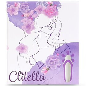Estimulador de sexo oral Clitella com acessórios roxos