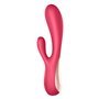 Vibrador Flex Mono com APP Vermelho
