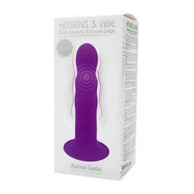 Vibrador de Dupla Densidade com Vibração Hitsens 3 7 S03 M Roxo