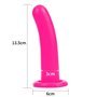 Estimulador Holy Dong 5.5 Silicone Líquido Rosa