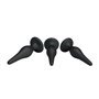 Conjunto de plug anal de 3 chaves 35