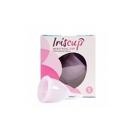 Copo Menstrual Irisana Cor Rosa Tamanho S