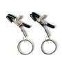 Grampos de mamilo com anel de metal