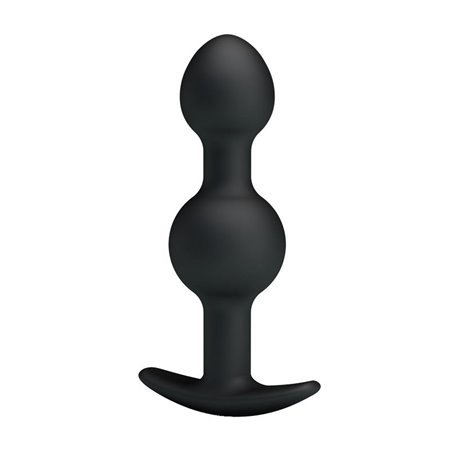 Plugue de contas anais de silicone