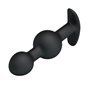 Plugue de contas anais de silicone