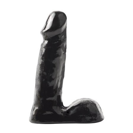 Pênis Basix Rubber Works 6" - Cor Preta