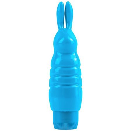 Neon Mini Vibrador Luv Touch Coelho Azul