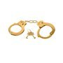 Algemas de metal dourado dourado fantasia fetiche