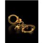 Algemas de metal dourado dourado fantasia fetiche