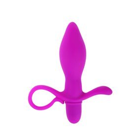 Plugue Anal Vibratório Taylor Roxo