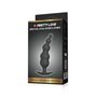 Plugue anal com bolha de silicone preto
