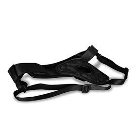 Arnês Luxe Sem Costas Preto S - XL