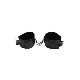 Algemas de couro Soft Bond X - cor preta