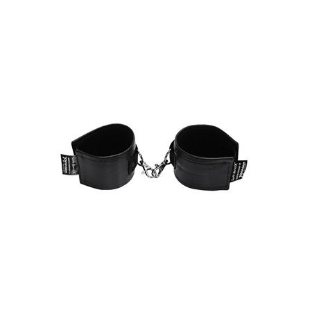 Algemas de couro Soft Bond X - cor preta