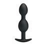 Pretty Love Plug Anal Pesado Cor Preta