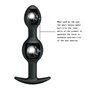 Pretty Love Plug Anal Pesado Cor Preta