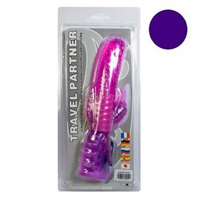 Parceiro de viagem 17 cm cor roxa