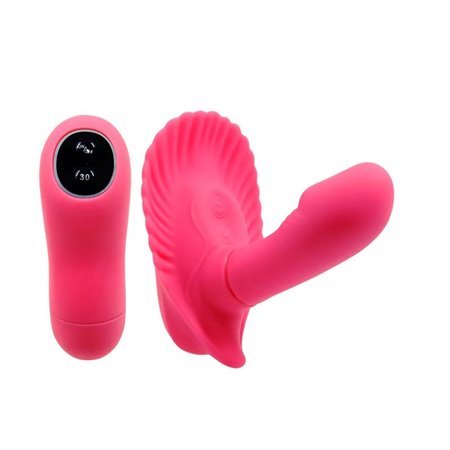 Pretty Love Vibrador com Controle Remoto Fancy Clamshell Rosa