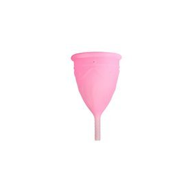 Ève Copo Menstrual Rosa Tamanho L Platina Silicone
