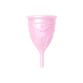 Ève Copo Menstrual Rosa Tamanho S Platina Silicone