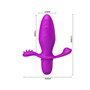 Plur Anal com Vibração Fitch Cor Roxa