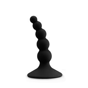 Plugue anal de silicone Lure Me preto