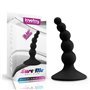 Plugue anal de silicone Lure Me preto