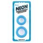 Conjunto de anel peniano azul neon