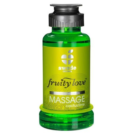 Óleo de massagem com aroma de cacto e limão Fruity Love 100 ml