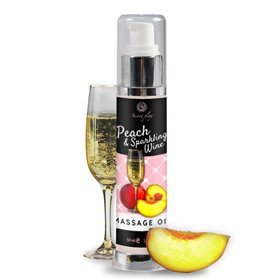 Óleo de massagem de pêssego e cava