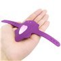 Nº Dezessete Estimulador de calcinha com controle remoto USB magnético roxo