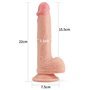 Nature Vibrador 8.5 Silicone Líquido Natural