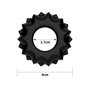 Anel para pênis preto Power Plus